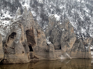 Rock phenomenon Chudnite skali