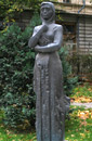 Statue of a young woman